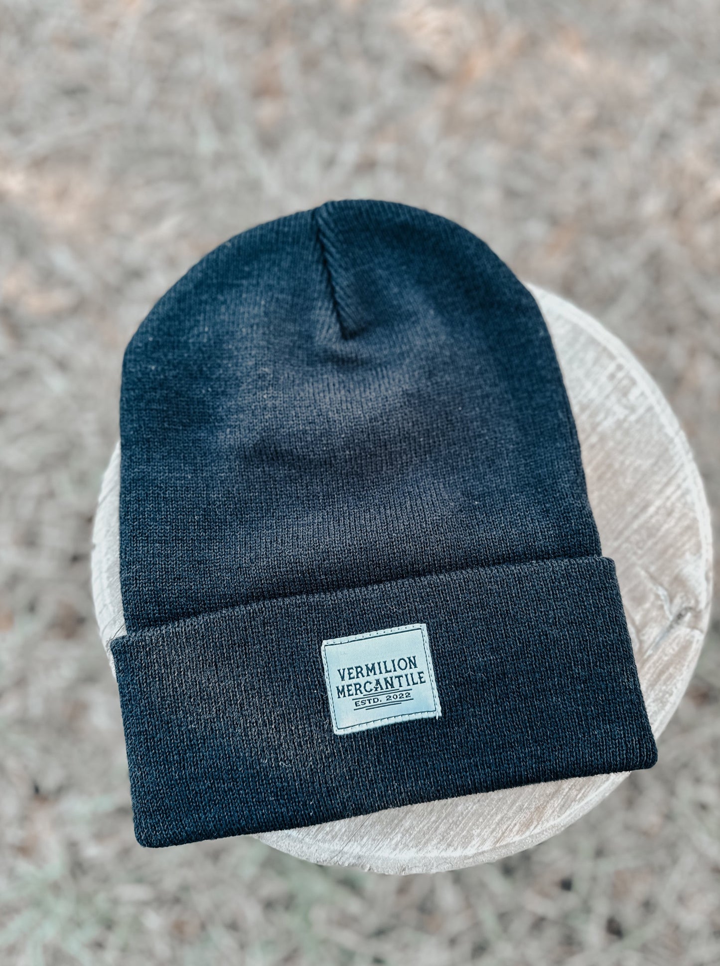 Vermilion Mercantile Beanie | Black