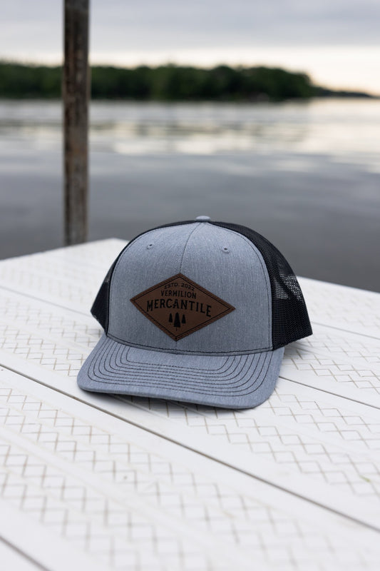 Backwoods Trucker Hat | Heather Gray